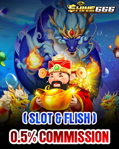 shwe666 slot & fish 0.5%